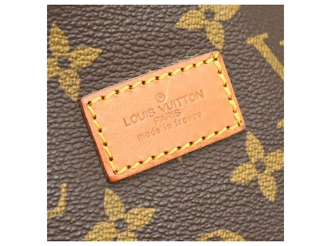 Louis Vuitton Saumur Monogram Canvas 35 Marrone - vista 5