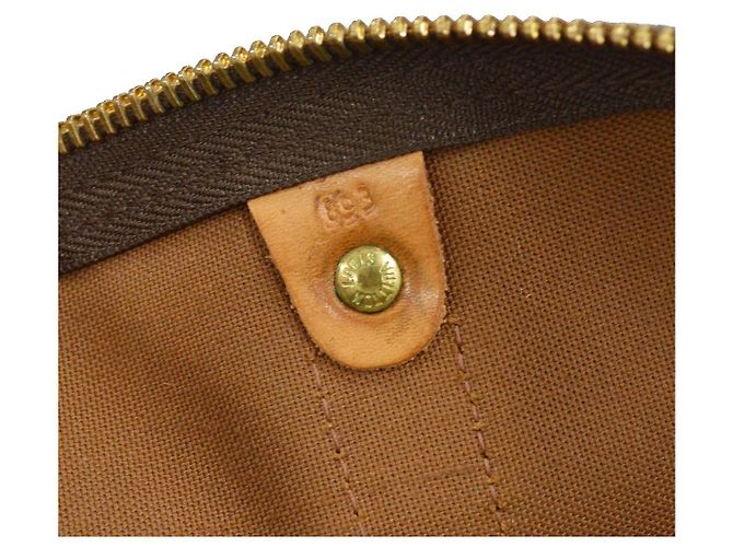 Louis Vuitton Keepall Bandouliere Monogram Canvas 60 Marrone - vista 6