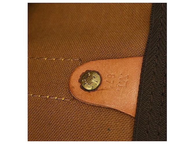 Louis Vuitton Keepall Bandouliere Monogram Canvas 55 Marrone - vista 4