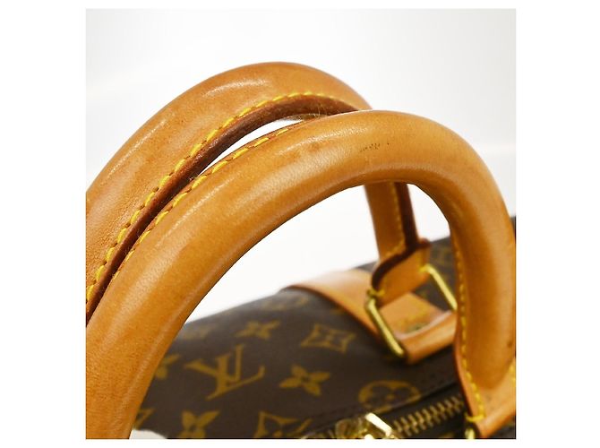 Louis Vuitton Keepall Bandouliere Monogram Canvas 55 Marrone - vista 5
