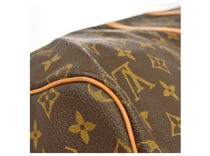 Louis Vuitton Keepall Bandouliere Monogram Canvas 55 Marrone - vista 7
