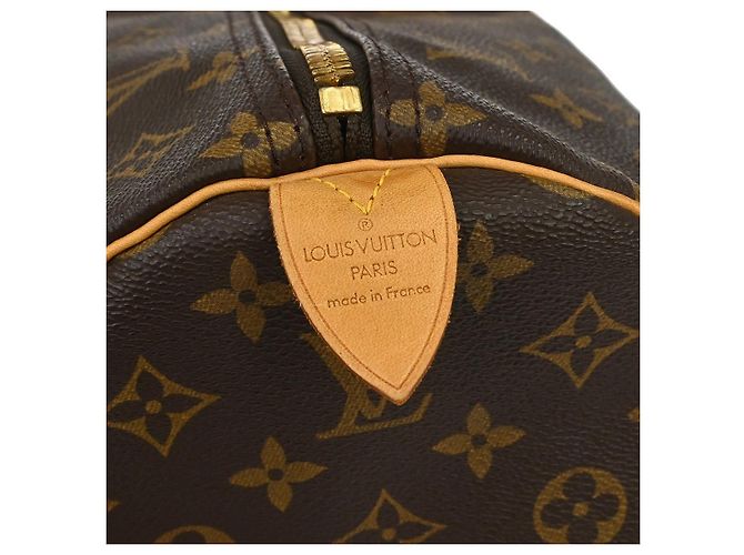 Louis Vuitton Keepall Monogram Canvas 60 Marrone - vista 4