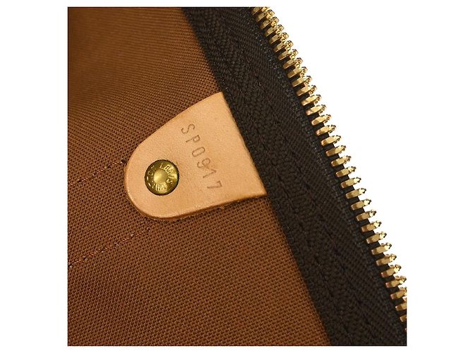 Louis Vuitton Keepall Monogram Canvas 60 Marrone - vista 5