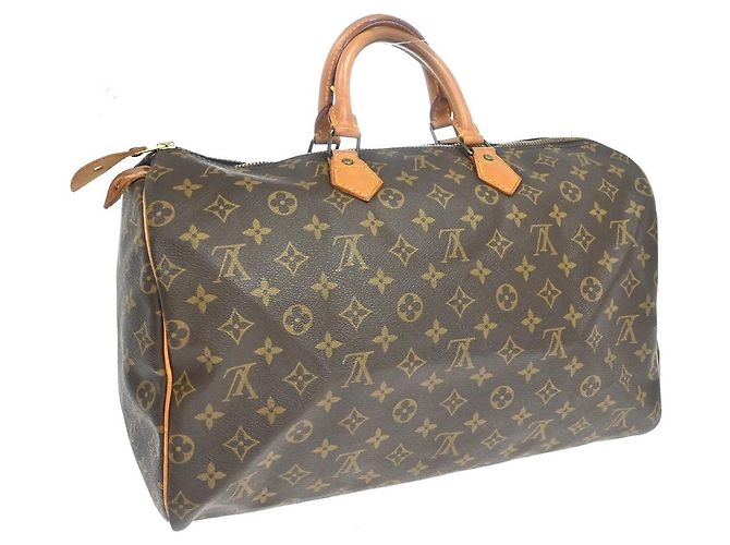 Louis Vuitton Speedy Monogram Canvas 40 Marrone - vista 2
