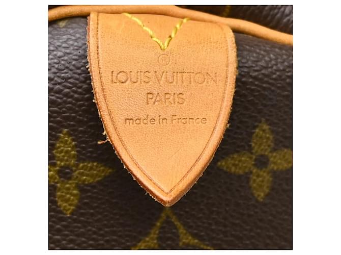 Louis Vuitton Keepall Monogram Canvas 55 Marrone - vista 4