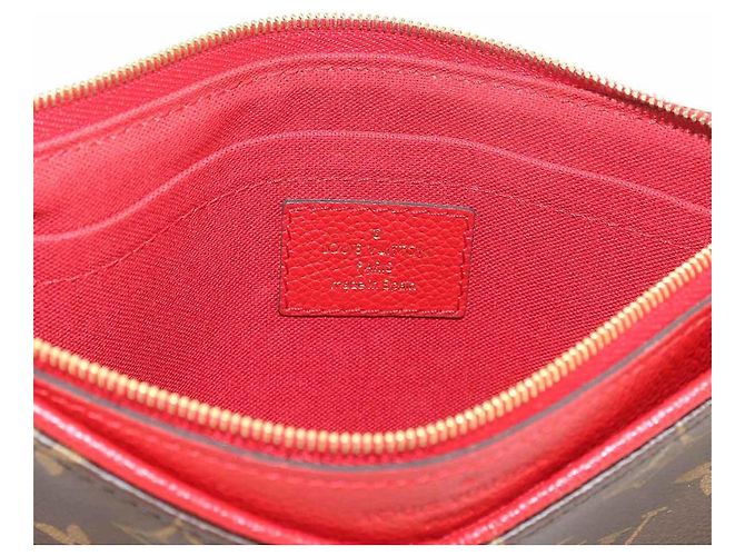 Clutch Louis Vuitton Monogram Pallas con catena e tracolla Fuschia Monogramma - vista 8