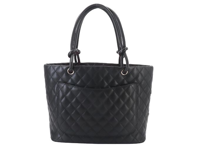 Chanel Cambon Line Large Tote Handtasche Schwarz - Ansicht 3