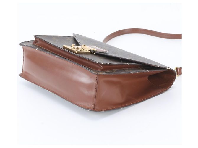 Louis Vuitton Monogram Monceau Ledertasche Braun Monogramm - Ansicht 5