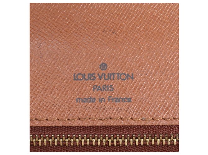 Louis Vuitton Monogram Monceau Ledertasche Braun Monogramm - Ansicht 9