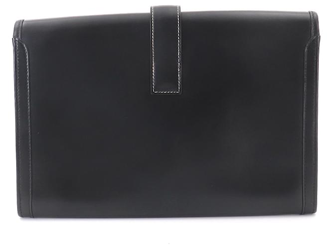 Hermès Clutch Hermes Jige PM Nero - vista 2