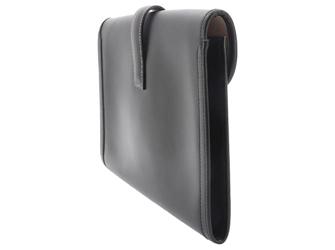 Hermès Clutch Hermes Jige PM Nero - vista 3