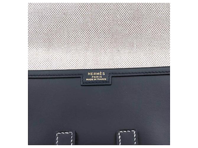 Hermès Clutch Hermes Jige PM Nero - vista 8