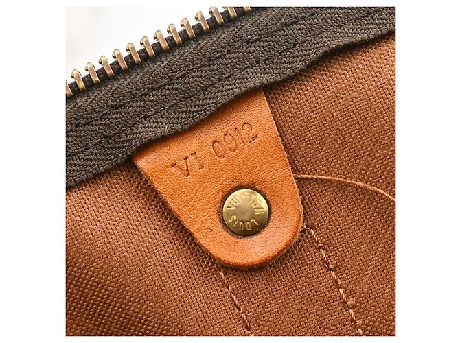 Louis Vuitton Keepall Monogram Canvas 60 Marrone - vista 5