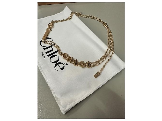 Chloé Mini Belt Schmuckgürtel goldfarben Golden - Ansicht 10