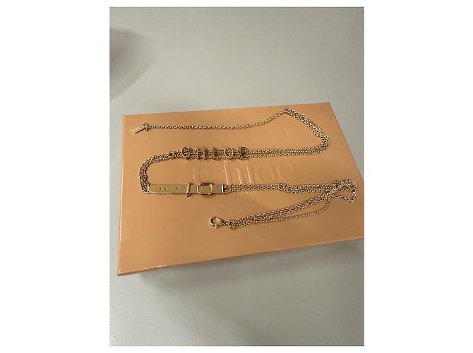 Chloé Mini Belt Schmuckgürtel goldfarben Golden - Ansicht 4