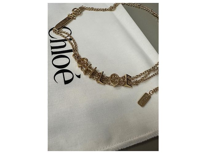 Chloé Mini Belt Schmuckgürtel goldfarben Golden - Ansicht 9