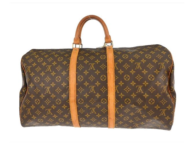 Louis Vuitton Keepall Monogram Canvas 55 Marrom - vista 2