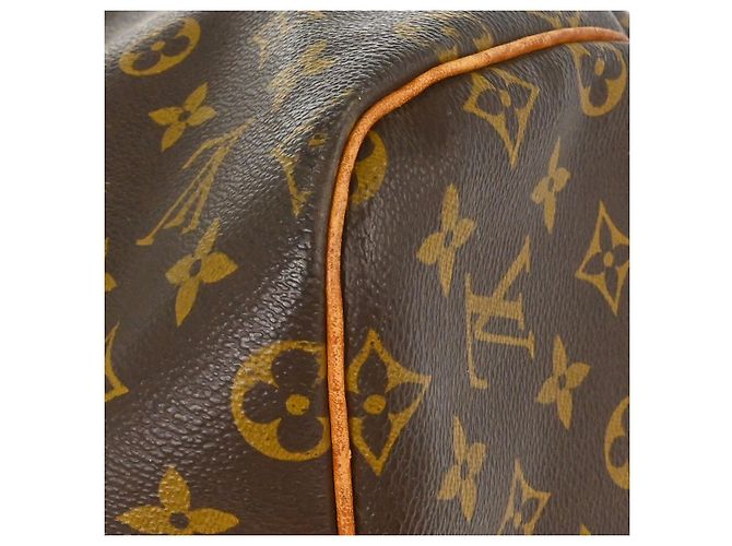 Louis Vuitton Keepall Monogram Canvas 55 Marrom - vista 7