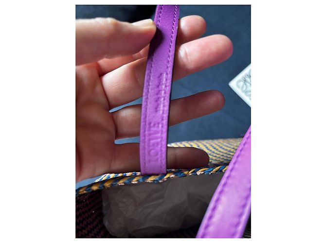 Loewe Square Basket Small Cib Light Multicolor - vista 4