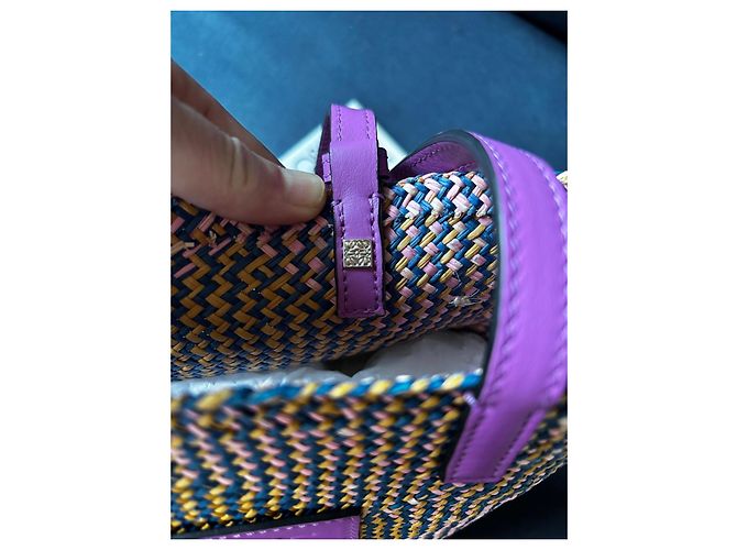 Loewe Square Basket Small Cib Light Multicolor - vista 5
