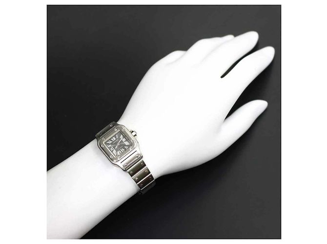 Reloj automático para mujer Cartier Santos Galbee SM - vista 4