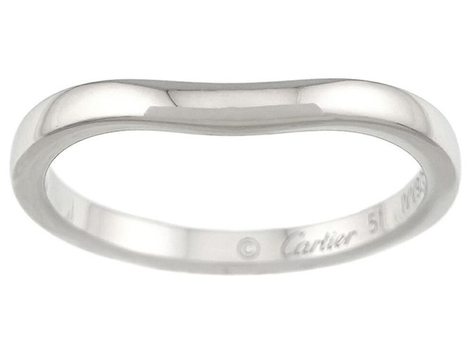 Cartier Ballerina Curve Ring aus Platin - Ansicht 2