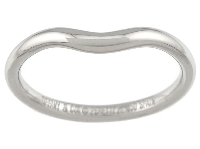 Tiffany & Co. Geschwungener Ring aus Platin 950 - Ansicht 2