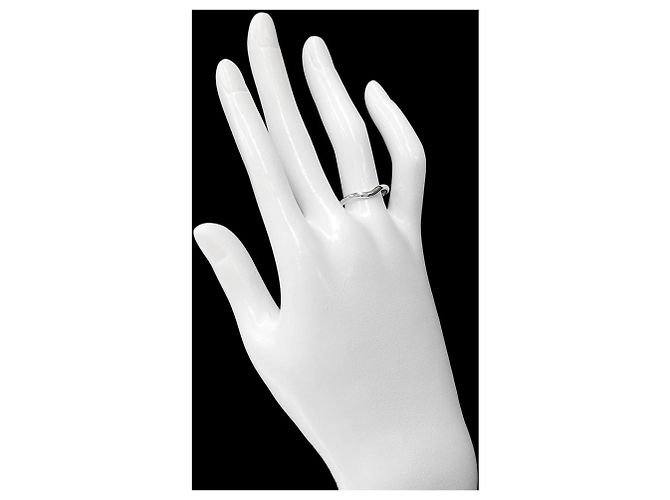 Tiffany & Co. Geschwungener Ring aus Platin 950 - Ansicht 6