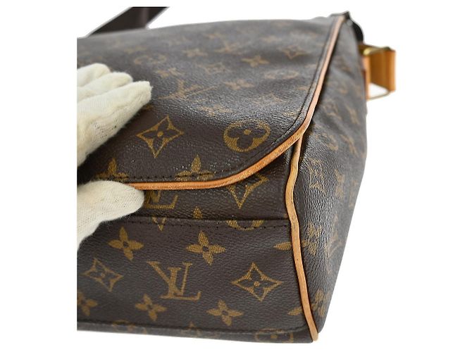 Louis Vuitton Abbesses Messenger Monogram Canvas Marrone - vista 7