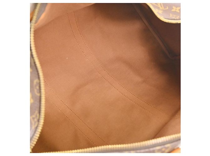 Louis Vuitton Keepall Monogram Canvas 50 Marrone - vista 3