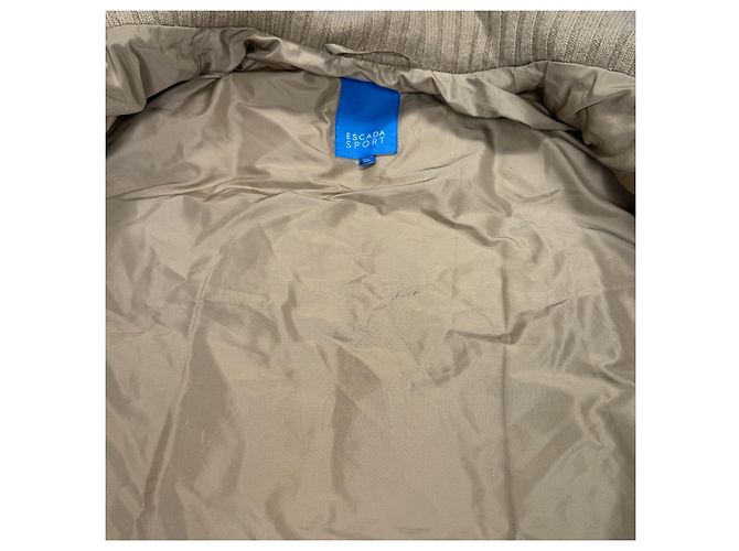 Escada Sport Chaqueta Acolchada Beige - vista 9