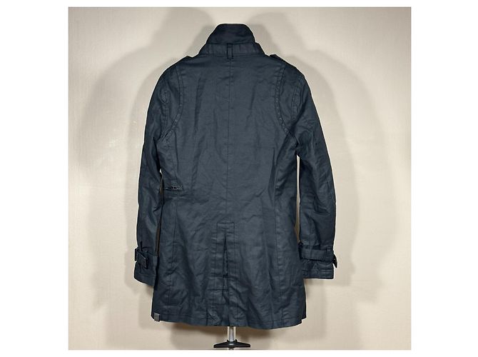 Autre Marque G-Star Raw Trench in Denim Blu scuro - vista 2
