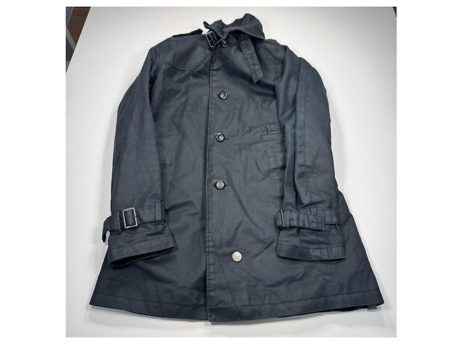 Autre Marque G-Star Raw Trench in Denim Blu scuro - vista 3