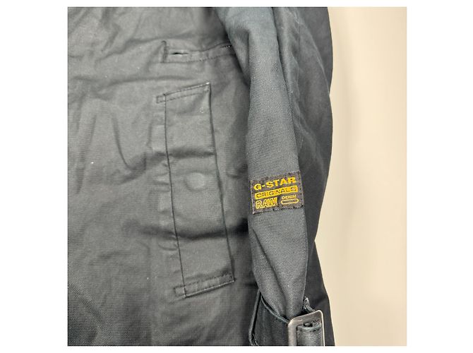 Autre Marque G-Star Raw Trench in Denim Blu scuro - vista 4