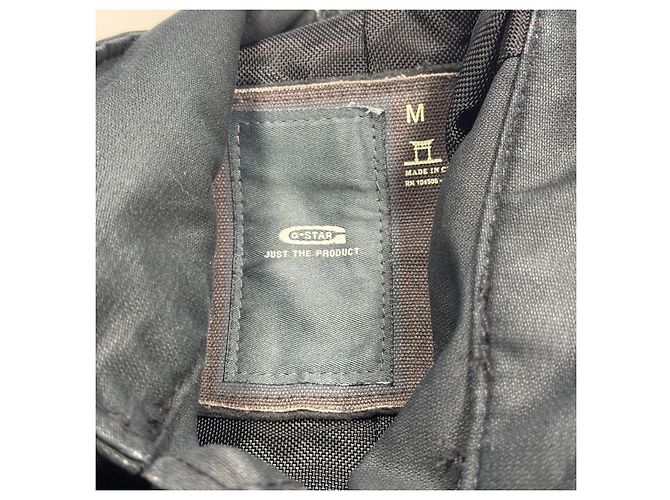 Autre Marque G-Star Raw Trench in Denim Blu scuro - vista 5