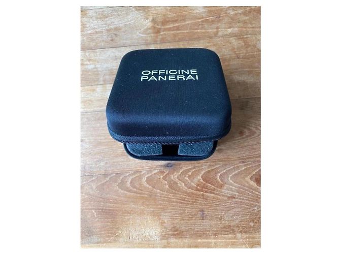 Relógio Panerai Radiomir Automático Aço e Couro Preto - vista 7