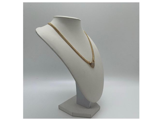 Collana Piaget in Oro 18K con Cuore di Diamanti D'oro - vista 3