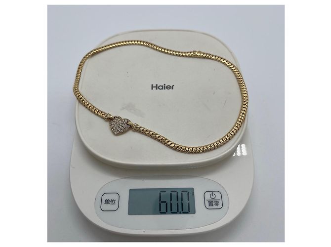 Collana Piaget in Oro 18K con Cuore di Diamanti D'oro - vista 6