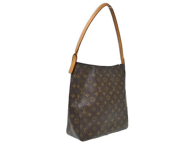 Louis Vuitton Monogram Looping Monogram Canvas GM Marrone - vista 2