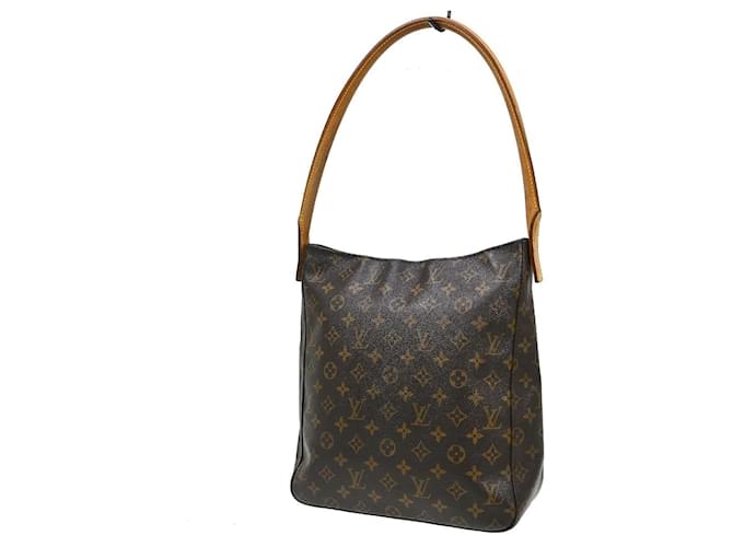 Louis Vuitton Monogram Looping Monogram Canvas GM Marrone - vista 2