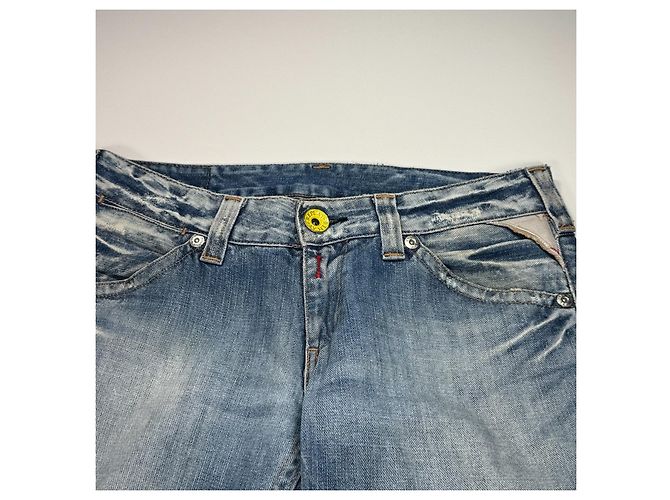 Autre Marque Replay Vaqueros Slim Straight Denim Azul Mujer - vista 4