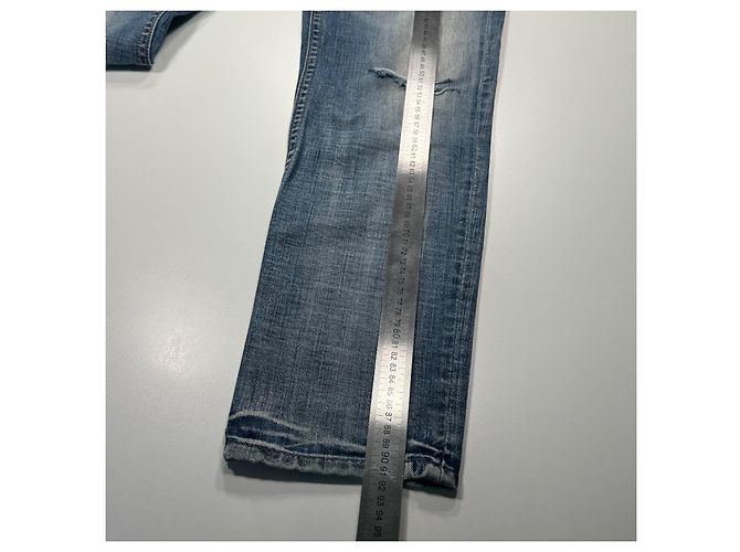 Autre Marque Replay Vaqueros Slim Straight Denim Azul Mujer - vista 7