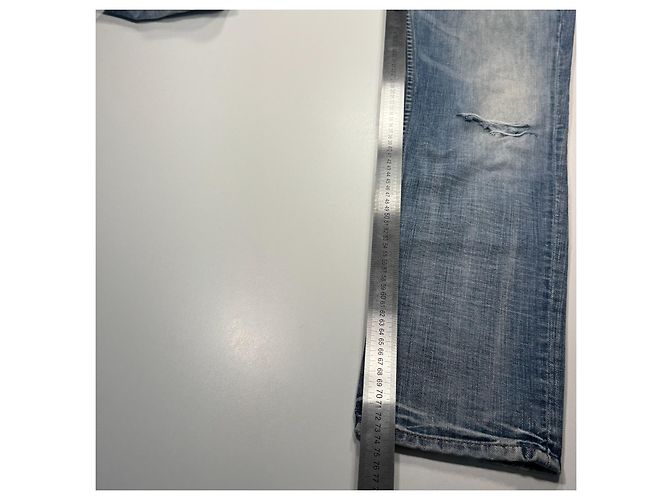Autre Marque Replay Vaqueros Slim Straight Denim Azul Mujer - vista 8