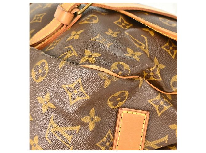 Louis Vuitton Saumur Monogram Canvas 43 Marrone - vista 7