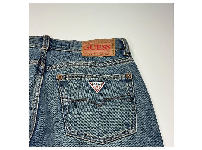 Guess Jeans Pantalones Vaqueros Bootcut Mujer Azul - vista 11