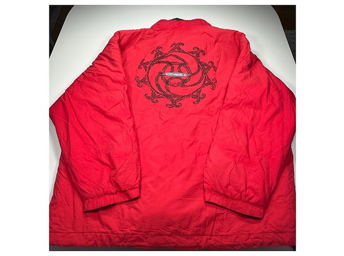 Autre Marque O'Neill Giacca Anorak Pullover Rossa Rosso - vista 12
