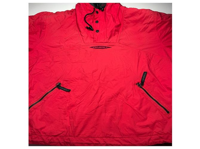 Autre Marque O'Neill Giacca Anorak Pullover Rossa Rosso - vista 5