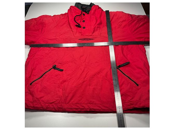 Autre Marque O'Neill Giacca Anorak Pullover Rossa Rosso - vista 6