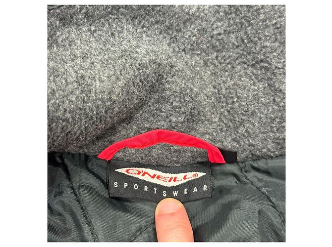 Autre Marque O'Neill Giacca Anorak Pullover Rossa Rosso - vista 9