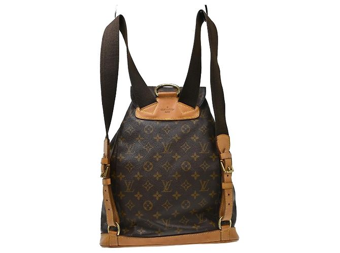 Louis Vuitton Vintage Montsouris Monogram Toile GM Marron - vue 2